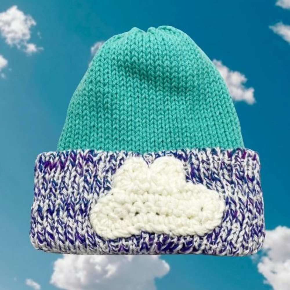 Head in the Clouds Handmade Beanie
